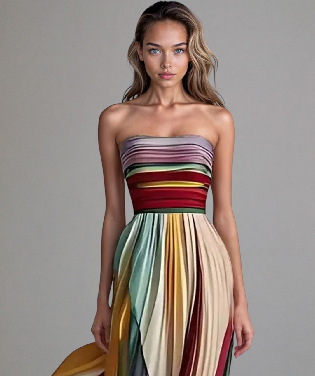 Luna | Robe d'Été Fluide et Colorée